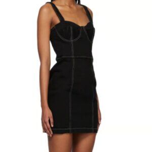 Reformaiton Nikki Bustier Denim Mini Dress